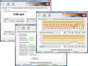 View live engine information